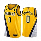 Men's Indiana Pacers #0 Tyrese Haliburton Yellow Statement Edition Stitched Jersey Dzhi,baseball caps,new era cap wholesale,wholesale hats